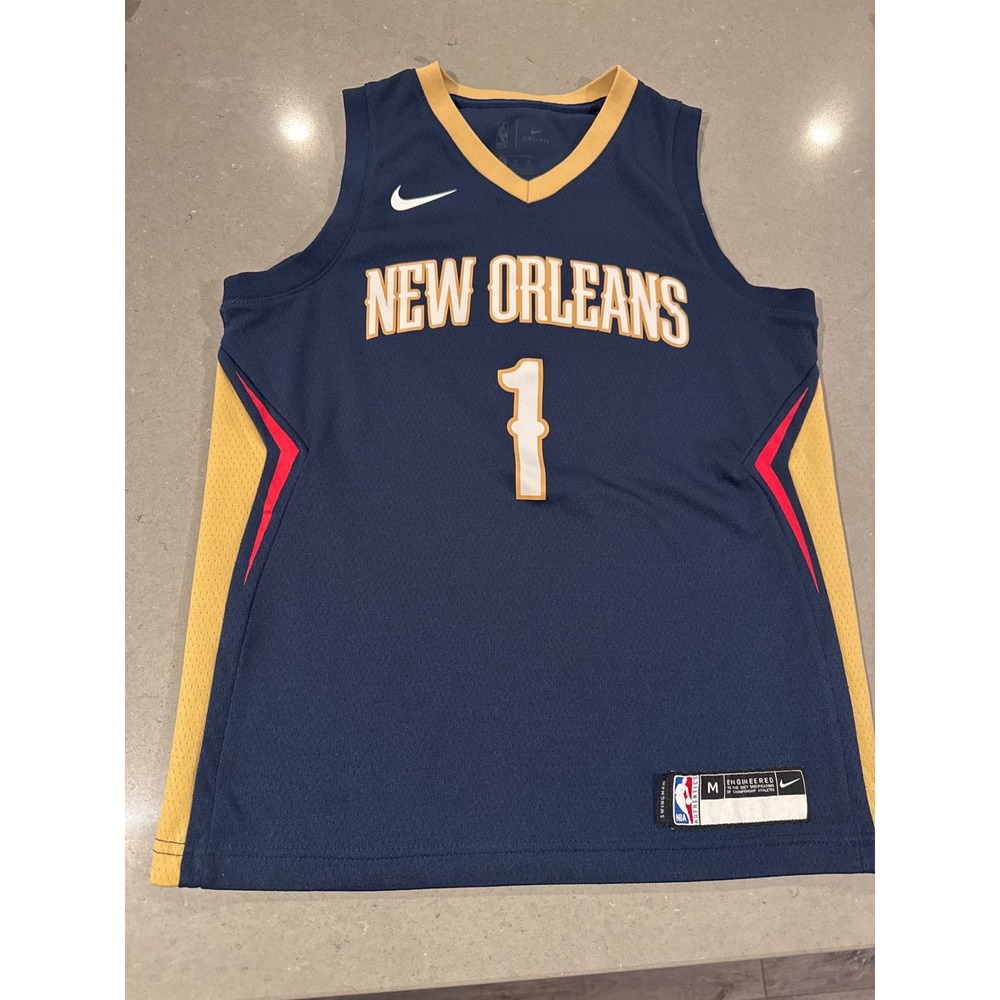 Nike‎ New Orleans Pelicans Jersey #1 Youth Medium NBA Basketball